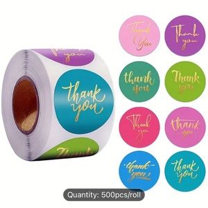 Thank You Labels (500-count)